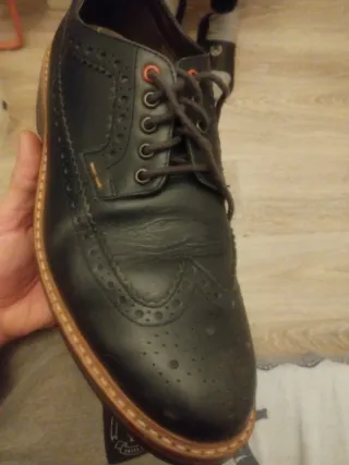 Zapatos Clarks Negros de Vestir