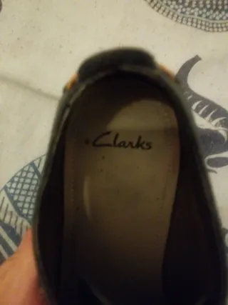 Zapatos Clarks Negros de Vestir