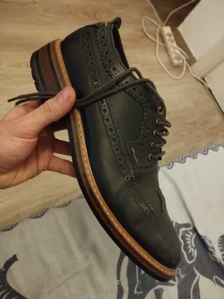 Zapatos Clarks Negros de Vestir