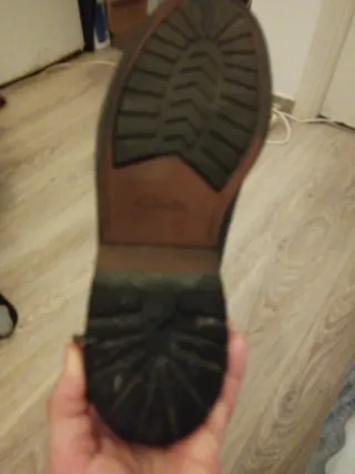 Zapatos Clarks Negros de Vestir