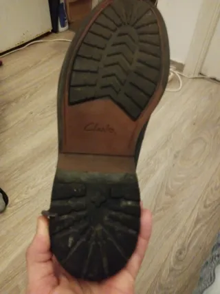 Zapatos Clarks Negros de Vestir