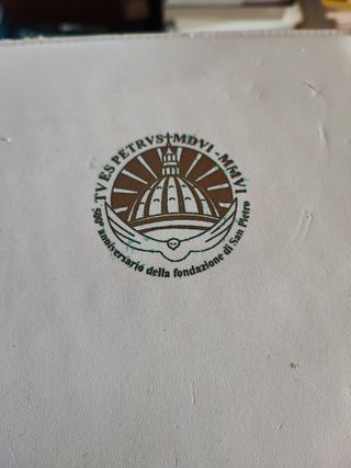 500° Anniversario Fondazione San Pietro Argento