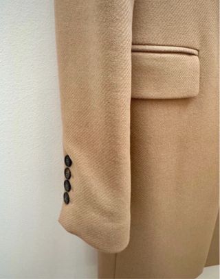 Abrigo Zara Manteco Talla XS