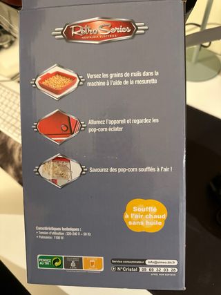 Palomitera Siméo Retro Series C120