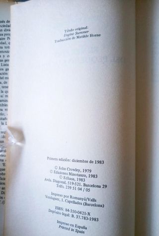 EL VERANO DEL PEQUEÑO SAN JOHN JOHN CROWLEY