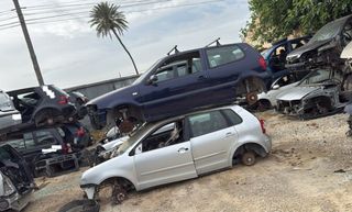 Volkswagen 206971 paragolpes trasero polo (9n1)