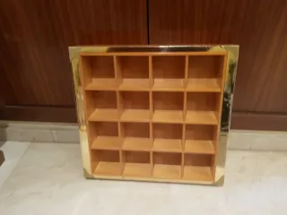 Estantería pequeña madera y metal