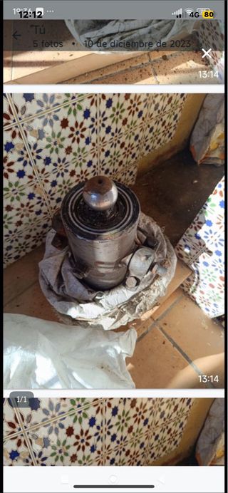 Pistón elevador hidráulico