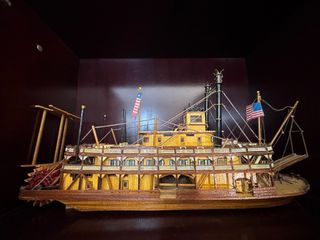 Maqueta Artesanal Vapor del Mississippi - 1:80