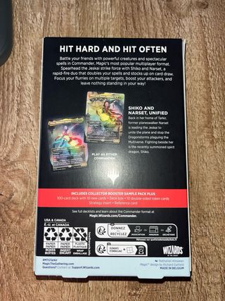 Magic Commander Deck Jeskai Striker Tarkir