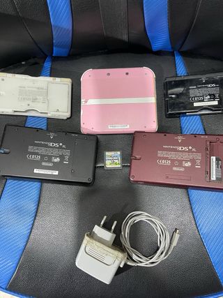 Lote 5 Nintendo DSi XL + Super Mario Bros