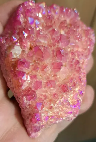 2 Cristalli Aura Arcobaleno