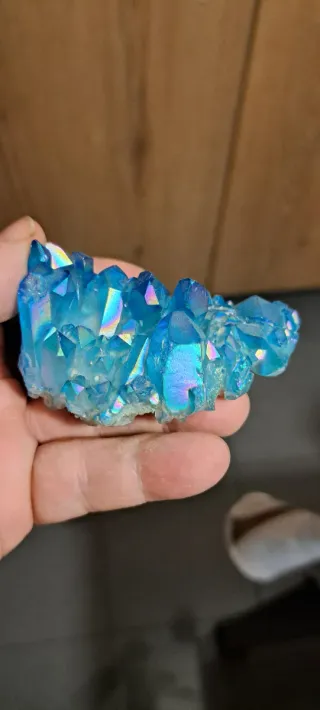 2 Cristalli Aura Arcobaleno