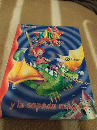 Libro kika superbruja y la espada magica