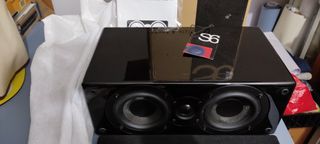 Altavoces Scansonic S6 Negros