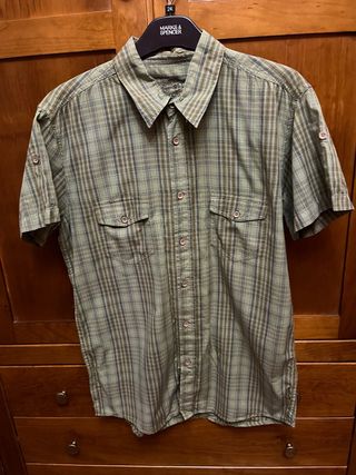 Camisa hombre verde Desigual