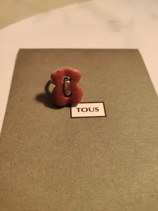 Anillo Tous rosa