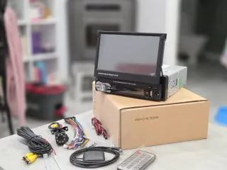 Autoradio 1 DIN android Pantalla Táctil Extraíble