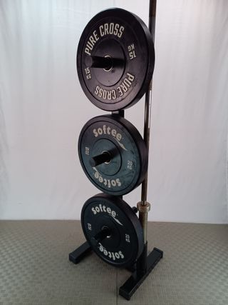 Soporte para discos olimpicos