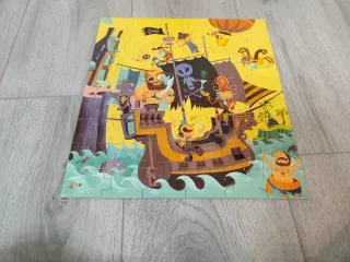 Lote Puzzles Detective Espacia y puzzle piratas