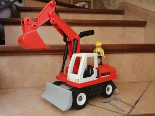 Excavadora Playmobil