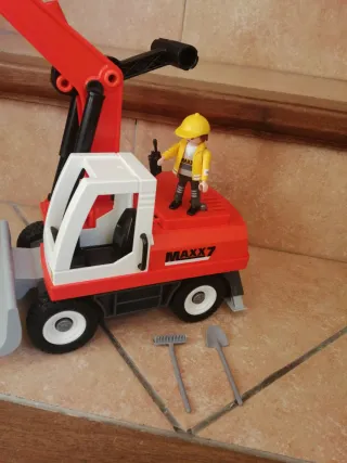 Excavadora Playmobil