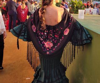 Traje de flamenca