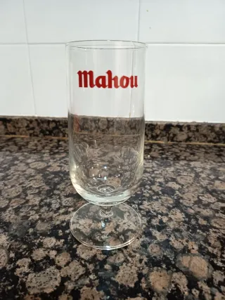 Vaso Estrella Galicia y Mahou