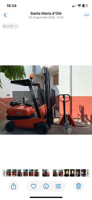 Carretilla elevadora/Toro.