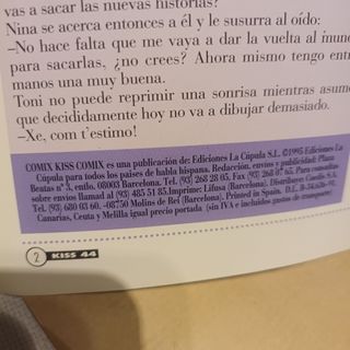 #5-008. Comix Kiss Comix. No 44. Magazine erotico.