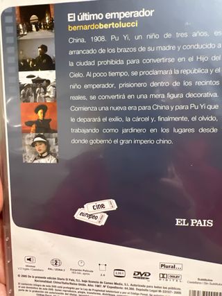 Lote 2 Películas DVD: Espartaco y El Último Empera