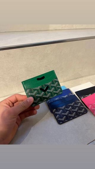 Cartera Hombre Verde a la moda