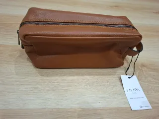 Neceser de piel FILIPA BAGS