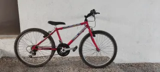 Bicicleta roja Globe Trotter