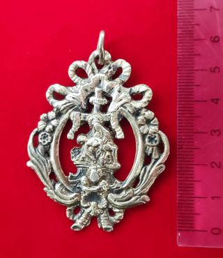 Medalla plata grande. Ntra. Sra. del Risco - Ávila