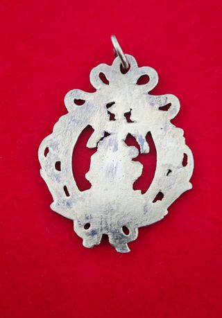 Medalla plata grande. Ntra. Sra. del Risco - Ávila