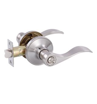 2 Pomos con cerradura para dormitorio/lavabo