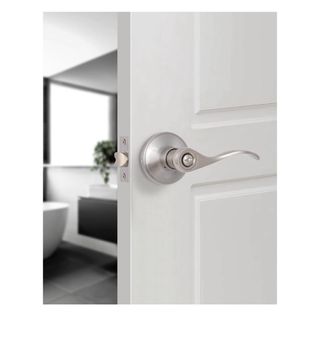 2 Pomos con cerradura para dormitorio/lavabo