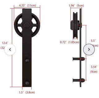Herraje para puerta de granero