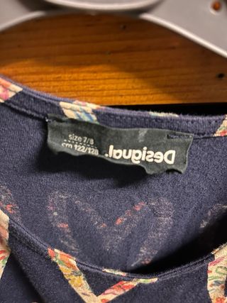 Vestido Desigual Corazones Talla 7/8