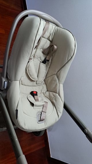 Carrito Bebé Bebecar Ip-Op 3 Piezas + Soporte coch