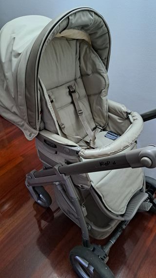 Carrito Bebé Bebecar Ip-Op 3 Piezas + Soporte coch