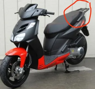 Portaequipajes Asidero Aprilia Sportcity Cube