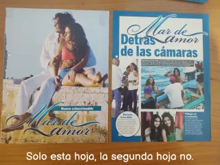 Coleccionable INCOMPLETO Mar de Amor