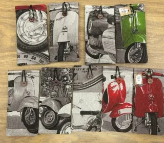 Funda gafas acolchada dachshund corazón