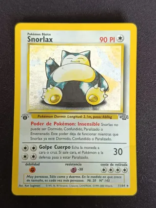 Snorlax 1ª Edición