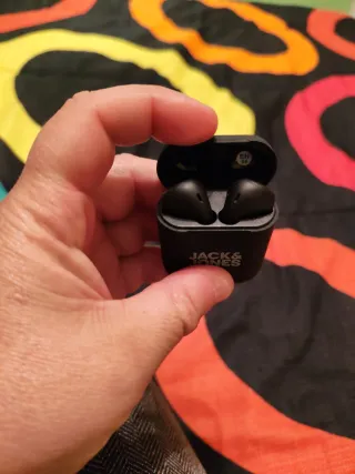 2 Auriculares Bluetooth Jack & Jones Negros