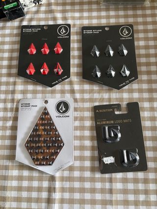 Volcom y Burton - Accesorios Snowboard