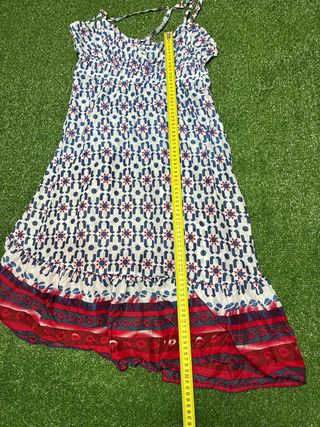 Vestido Quiksilver Estampado Geométrico Talla L