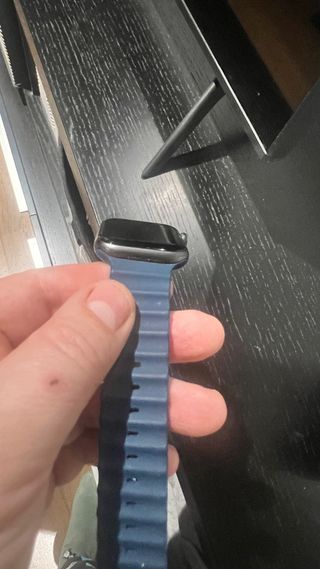 Apple Watch Series 4 Azul/Plata 44mm